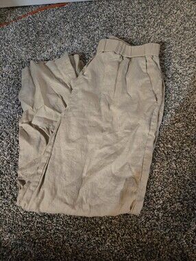 Quince 100% European Linen Pants Driftwood S